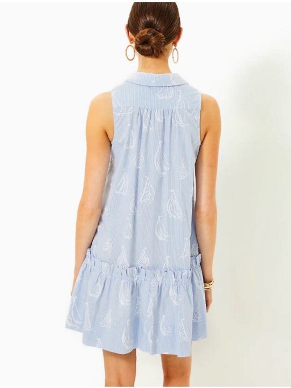 Lilly Pulitzer Caylinn Sleeveless Popover Dress NWT - Picture 2 of 3